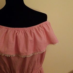 100 % Cotton Off the Shoulder  Dress